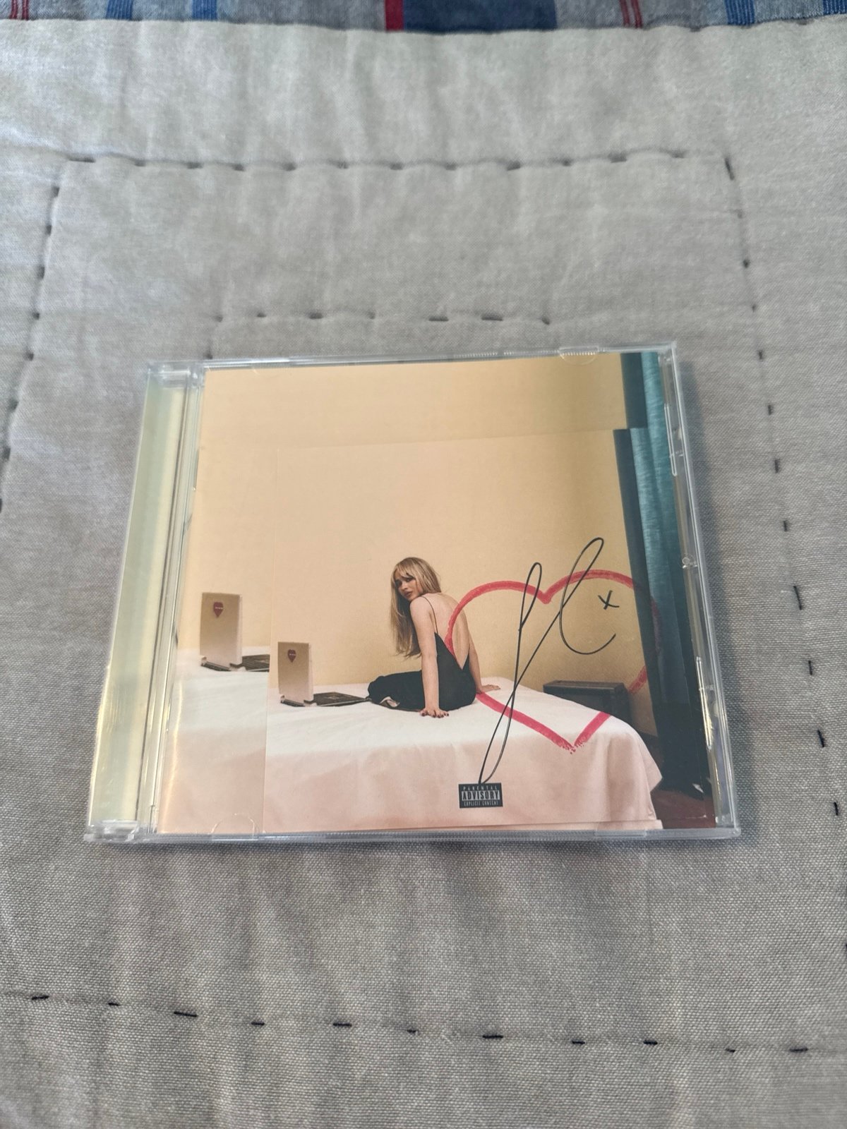 Signed Sabrina Carpenter Emails I Can’t Send Cd insert