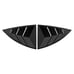 BRAND NEW TESLA MODEL Y 2020-2024 Glossy Black Side Vent Window Quarter Louver