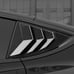 BRAND NEW TESLA MODEL Y 2020-2024 Glossy Black Side Vent Window Quarter Louver