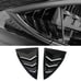 BRAND NEW TESLA MODEL Y 2020-2024 Glossy Black Side Vent Window Quarter Louver