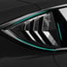 BRAND NEW TESLA MODEL Y 2020-2024 Glossy Black Side Vent Window Quarter Louver