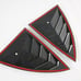 BRAND NEW TESLA MODEL Y 2020-2024 Glossy Black Side Vent Window Quarter Louver