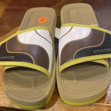 Coach slides Sandal. Men 11 women 12.5
