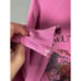 Vintage 80s Womens L/XL DEUTSCHLAND Heidelberg Germany Pink Sweatshirt 1980s