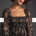 NWT❤️Let Me Be Square-Neck Smocked Maxi Dress szXXSP
