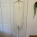 Satin Edge Trim Cathedral Veil with Blusher