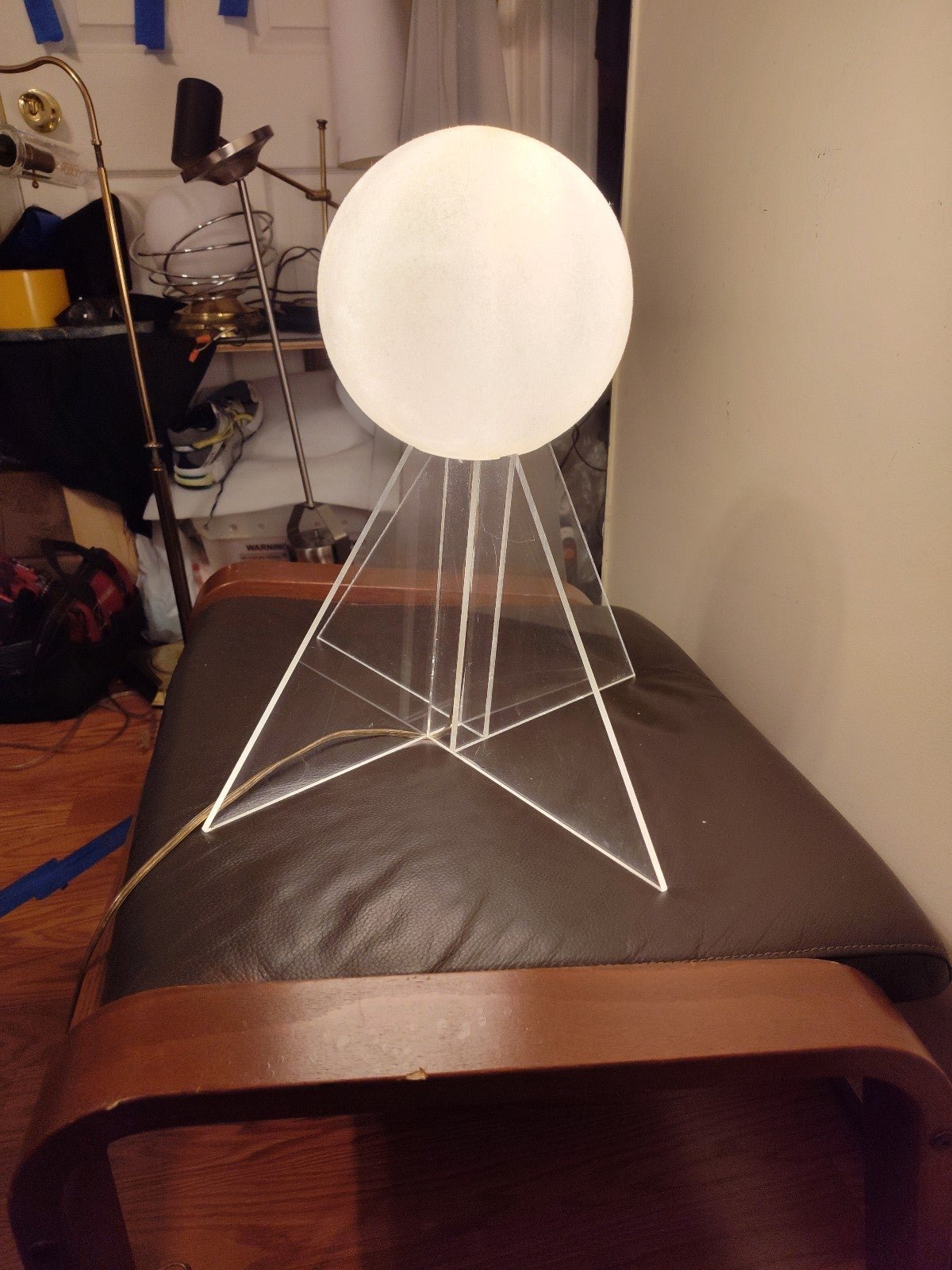 Geometric table / floor lamp