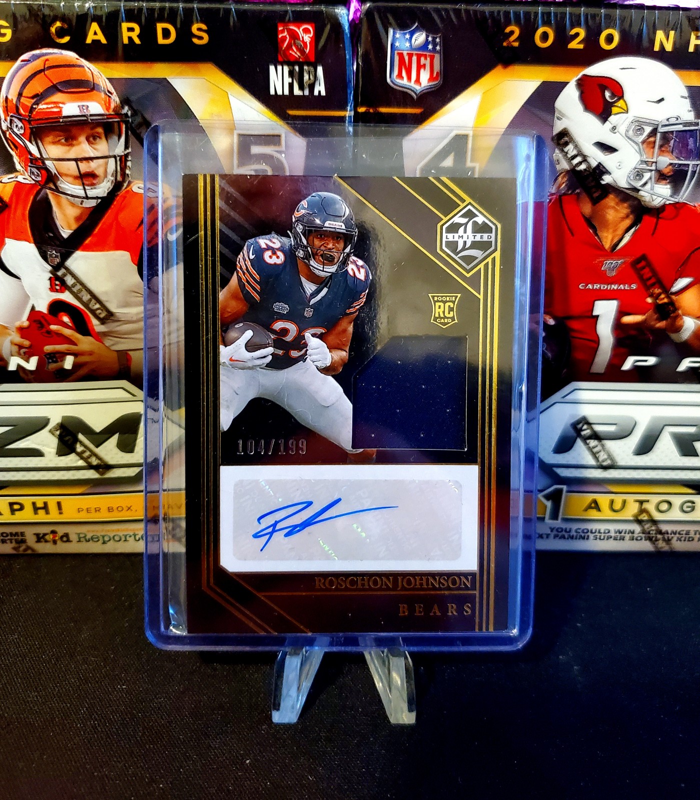 Roschon Johnson Rookie Patch Auto RPA 104/199 - Chicago Bears
