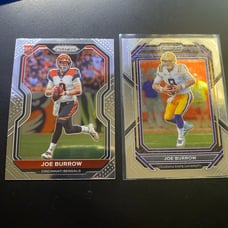 2020 Panini Prizm Joe Burrow #307 RC Rookie Cincinnati Bengals Lot