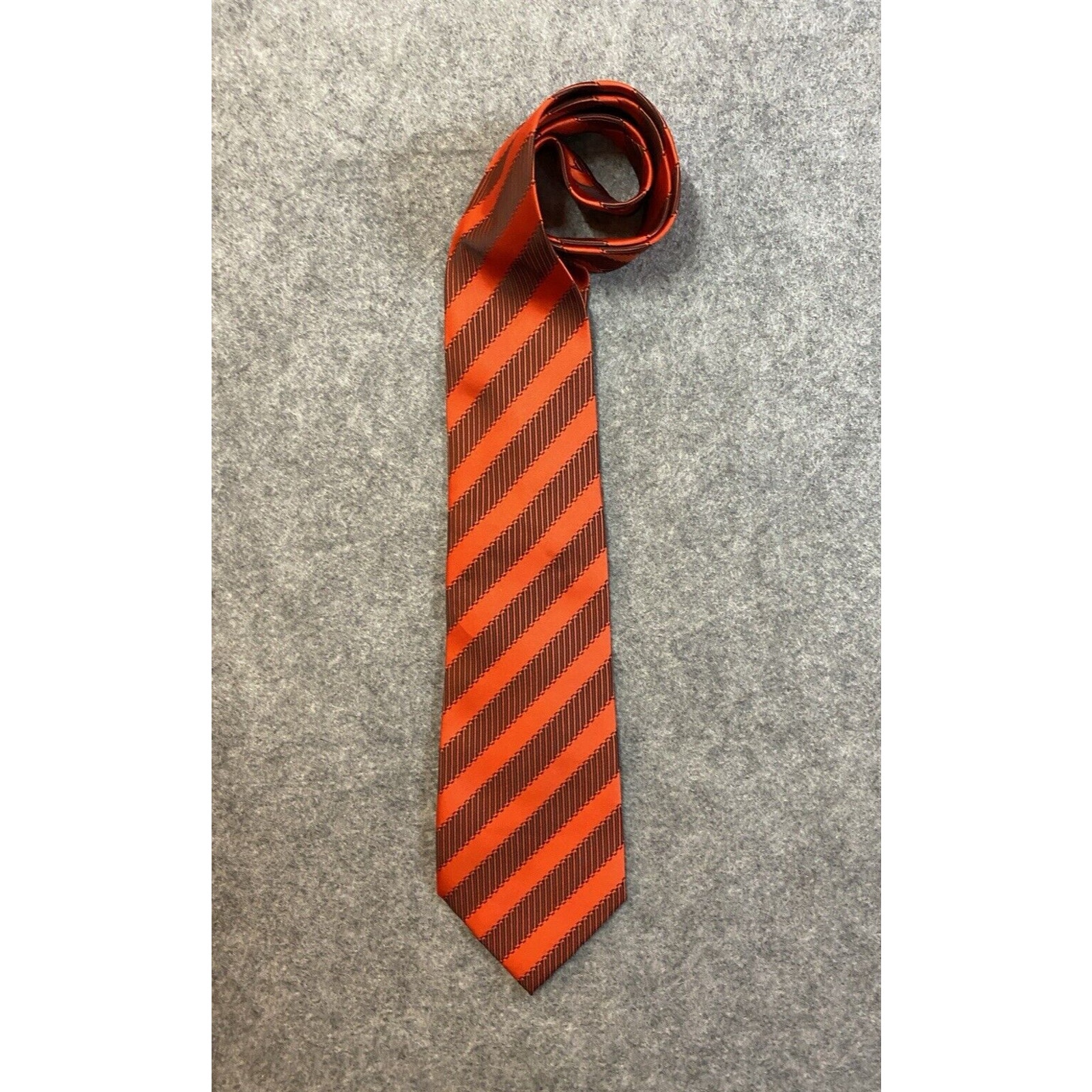 Donald J. Trump Tie Mens Signature Collection Necktie Neck Tie Red Striped