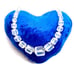 Antique Cubed Crystal Necklace. 2099