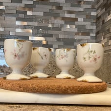 Theodore Haviland France Limoges Egg Cups - JW Putts & Co