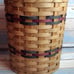 Woven Basket Split Oak Wood Amish Handmade 12 tall