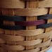 Woven Basket Split Oak Wood Amish Handmade 12 tall