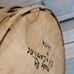 Woven Basket Split Oak Wood Amish Handmade 12 tall