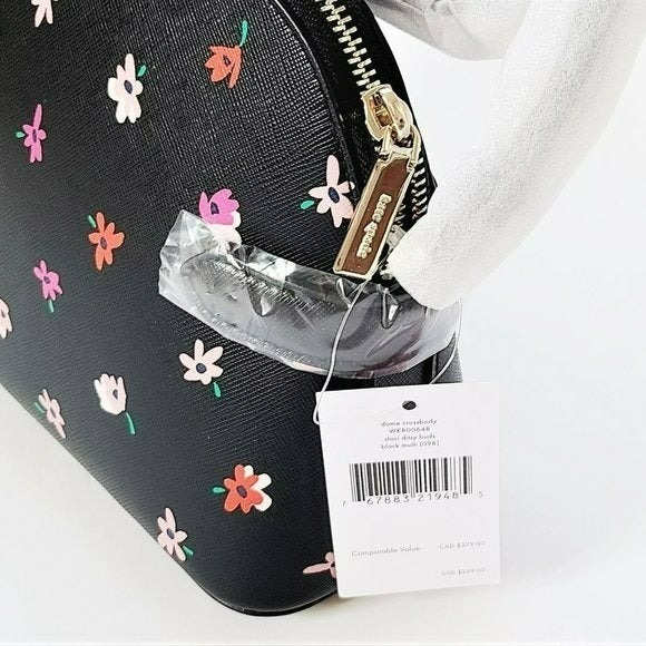 NWT Kate shops Spade Floral Print Dome Crossbody Bag