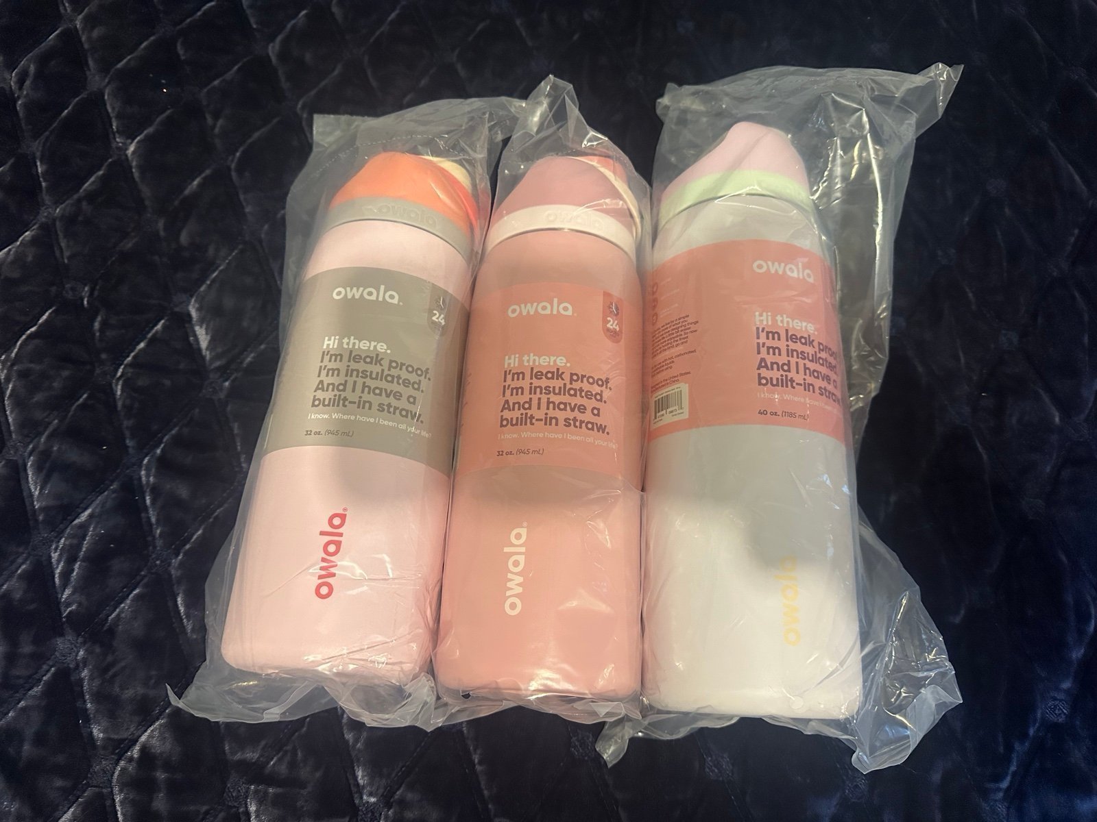 Owala 32oz & 40oz Bundle Whole Foods Exclusive BRAND NEW!!! SOLD OUT!!! LOT OF 3