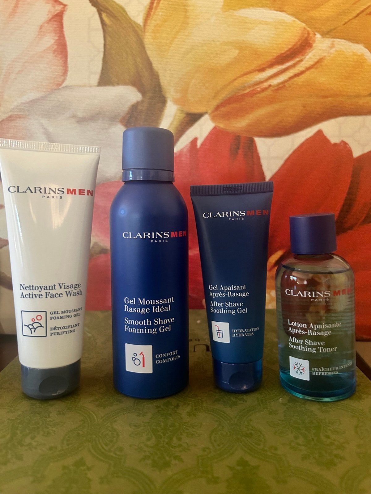 Clarins men skincare bundle