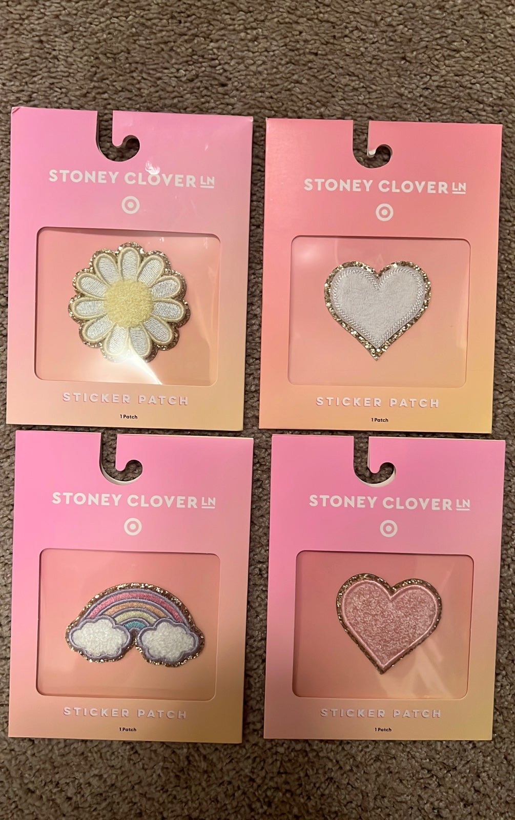 Stoney Clover Lane Patches- SET OF 4