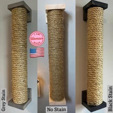 NO MESS On The Wall Cat Scratcher - Handmade, Custom , Modern Pet Furniture 30”