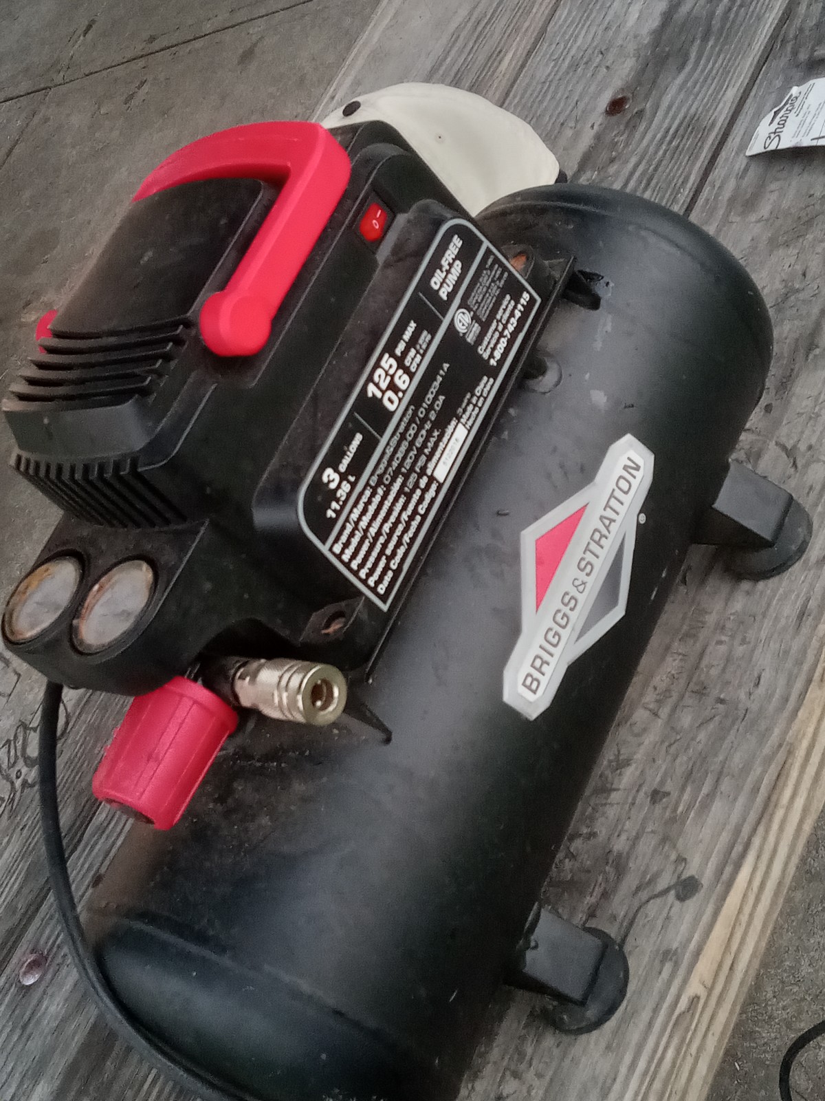 Air Compressor like new nice super