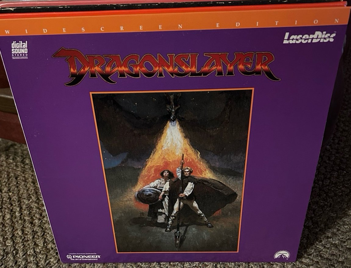 Dragonslayer - Rare Laserdisc