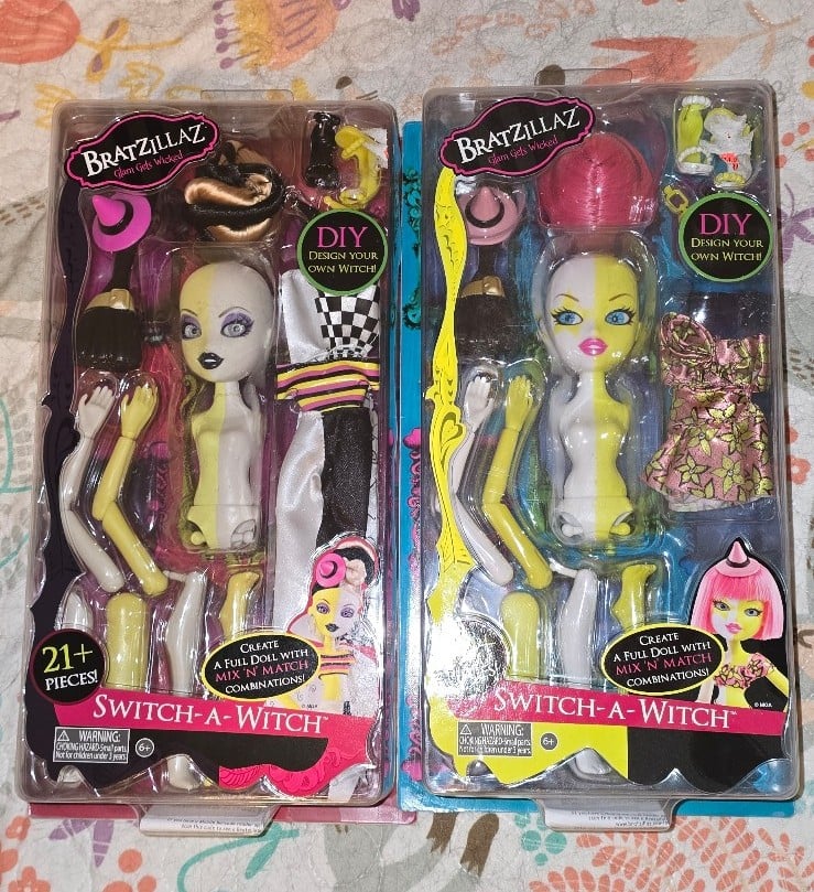 Bratzillaz Switch a Witch lot