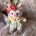 Disney Shanghai Duffy and Friends Lina Bell Fox Plush Keychain Cute 15 cm