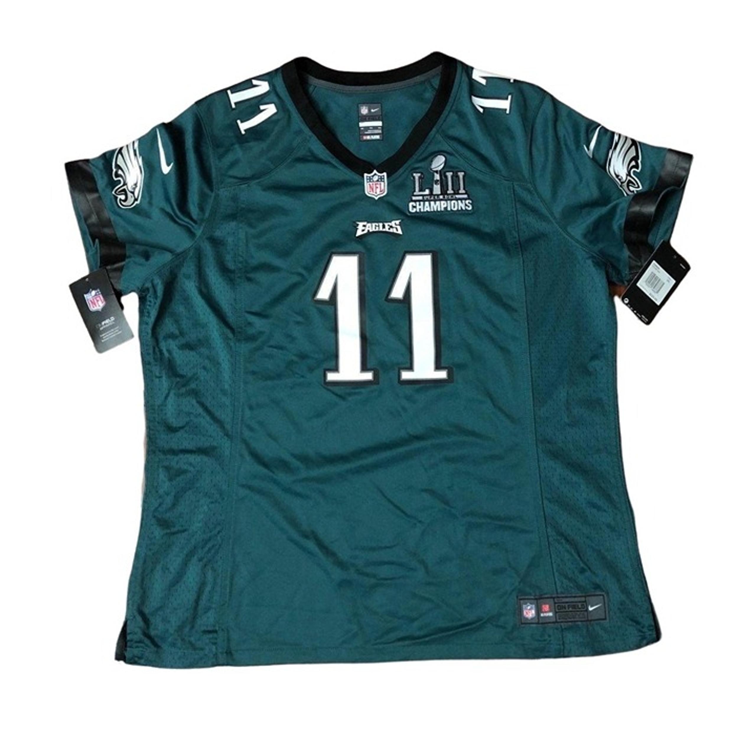 Nike Philadelphia Eagles Superbowl jersey Wentz Womens Small