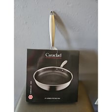 Caraclad Hex 11 Hybrid Frying Pan Stainless Aluminum Core Non-Stick Cool Grip