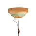 Vintage art deco lighted sconce