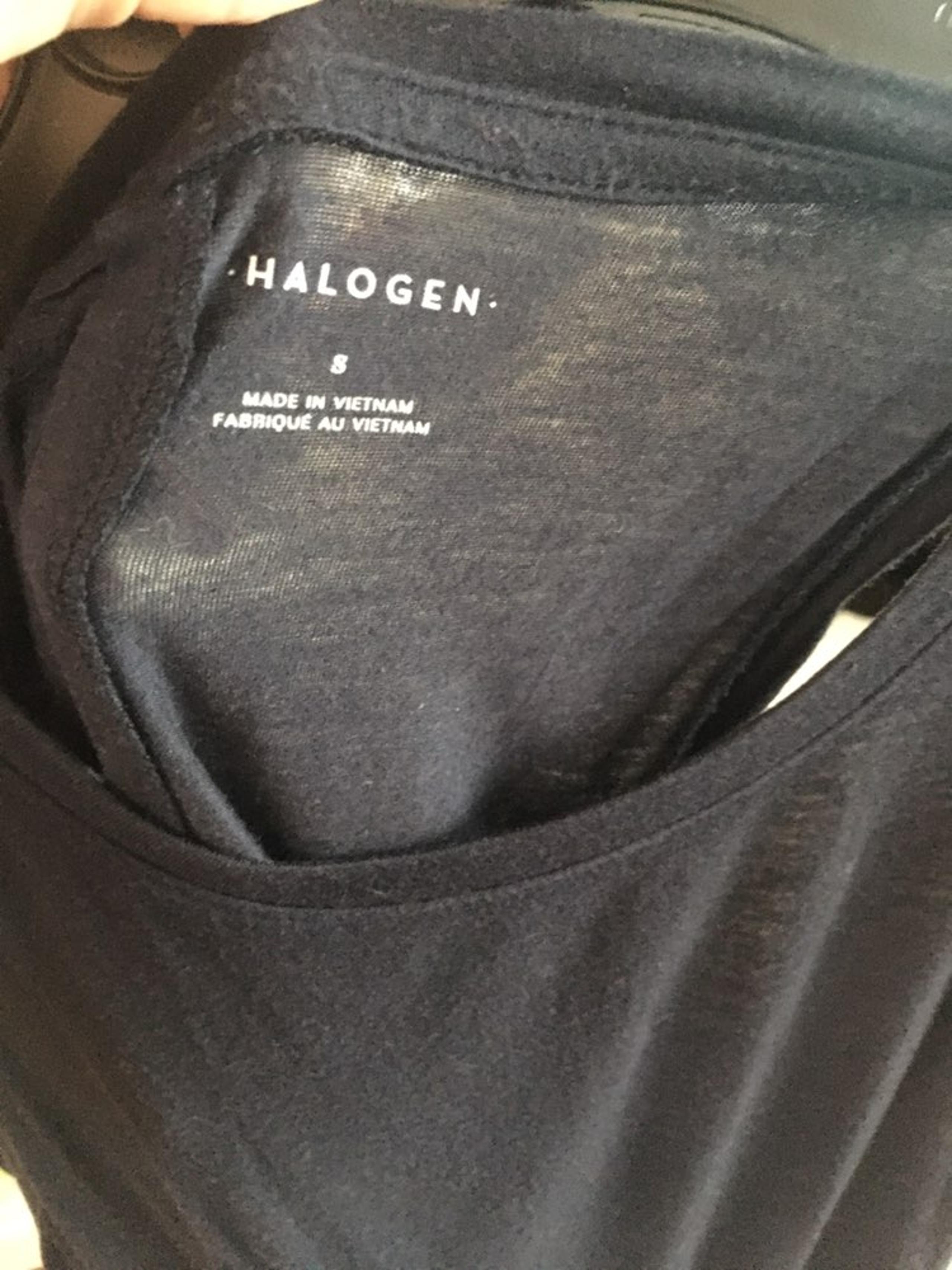 Halogen tank top