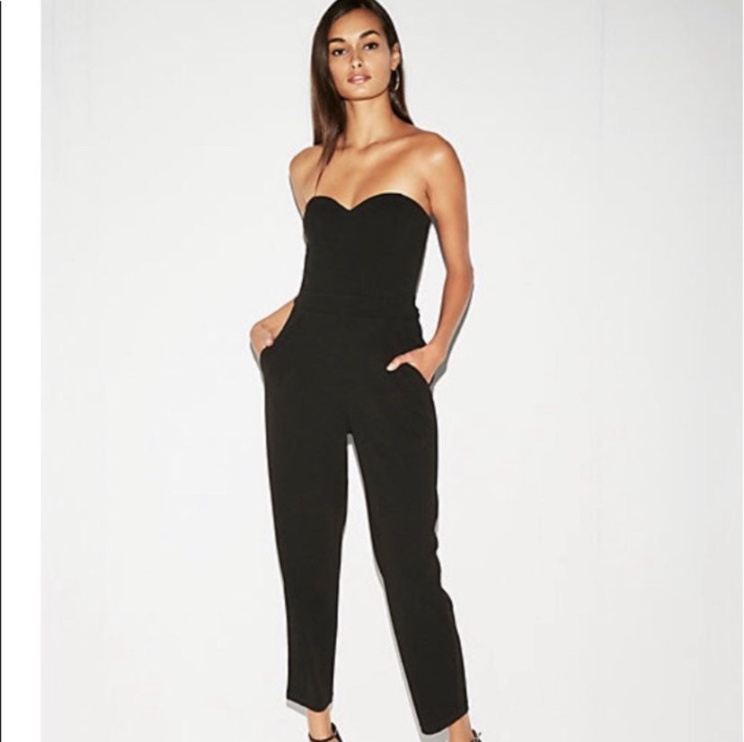 Express Black Jumpsuit Size 2