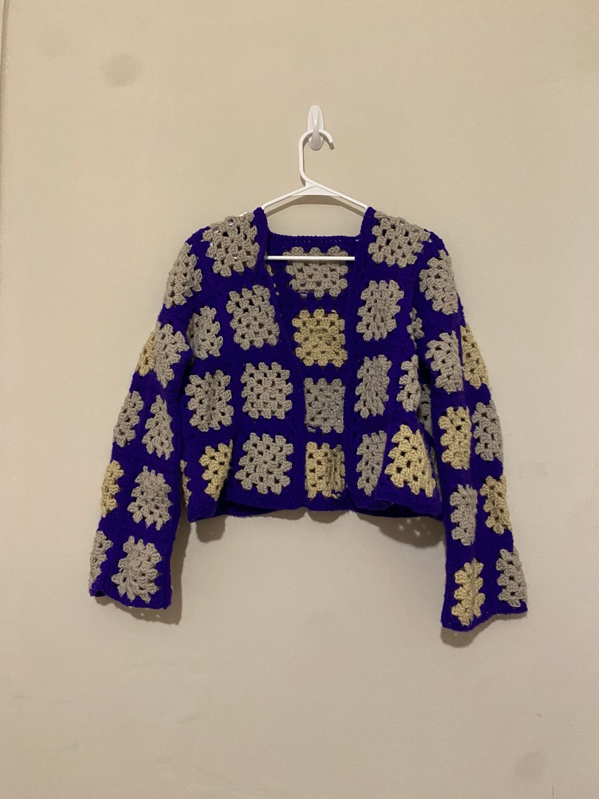 Handmade crochet sweater