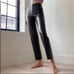 Aritzia Wilfred The Melina Black Faux Leather Pants