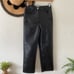 Aritzia Wilfred The Melina Black Faux Leather Pants