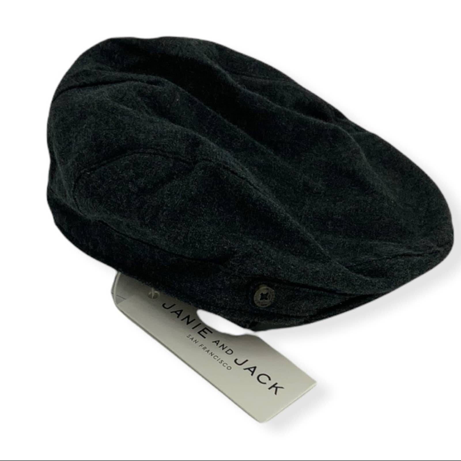 Janie & Jack Charcoal Gray Flat Cap Hat Janie & Jack Charcoal Gray Flat Cap Hat
