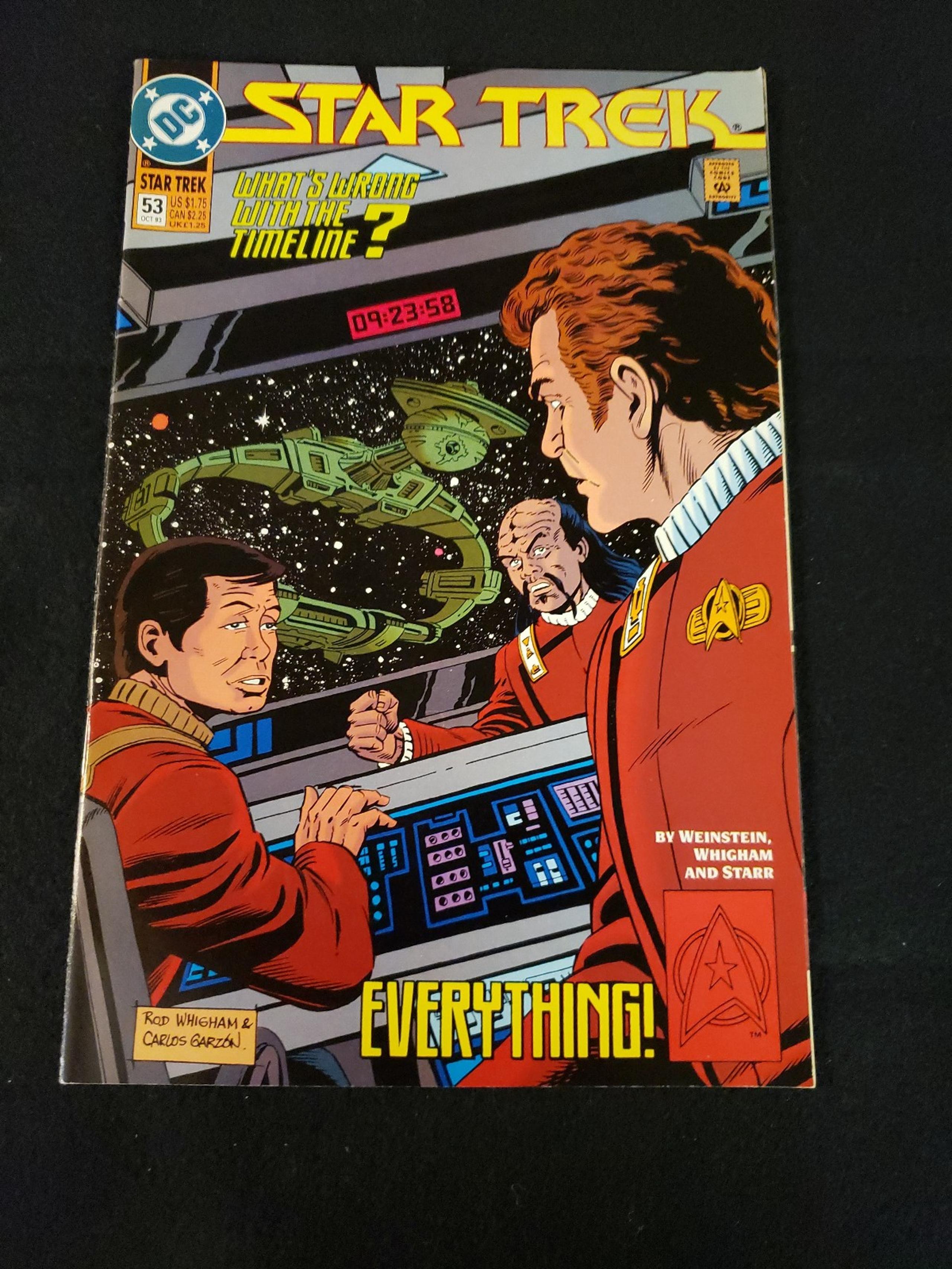 Vintage star trek comic book