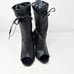 IRO Dairel Perforated Leather Ankle Boots Black NWT in Size 6