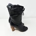 IRO Dairel Perforated Leather Ankle Boots Black NWT in Size 6