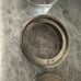 Vintage Parmesan dish w spoon