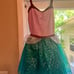 Disney Girl’s Ariel the Little Mermaid Dress size S (5/6) & Flounder Stuffie