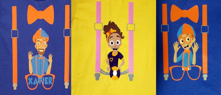 Custom Blippi Spandex Bundle