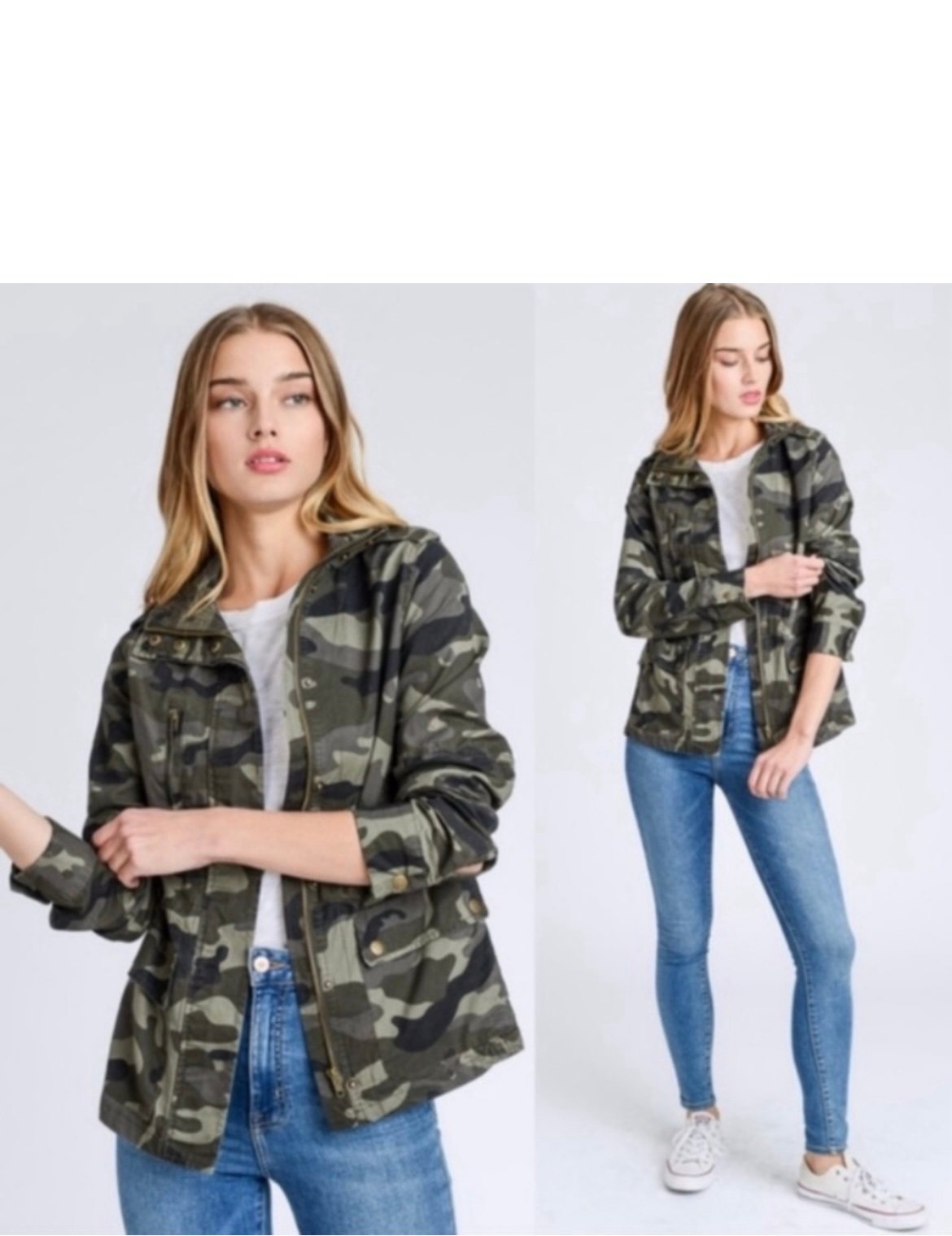 Boutique camo jacket