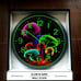 Glow In The Dark Mystical Cat Mushroom Fairies Angels Wall Clock