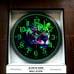 Glow In The Dark Mystical Cat Mushroom Fairies Angels Wall Clock