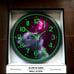 Glow In The Dark Mystical Cat Mushroom Fairies Angels Wall Clock
