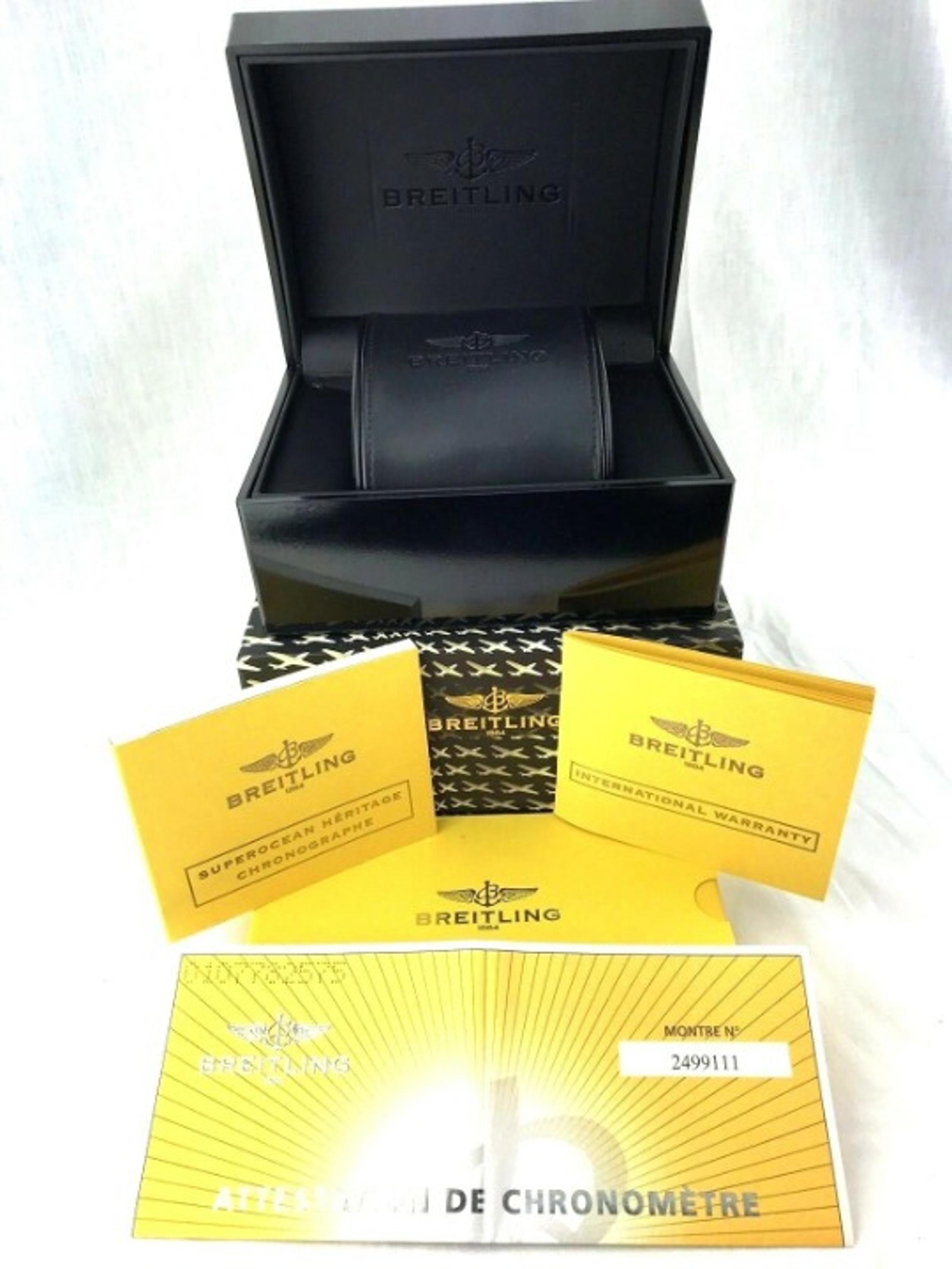Breitling SuperOcean Chrono Watch box