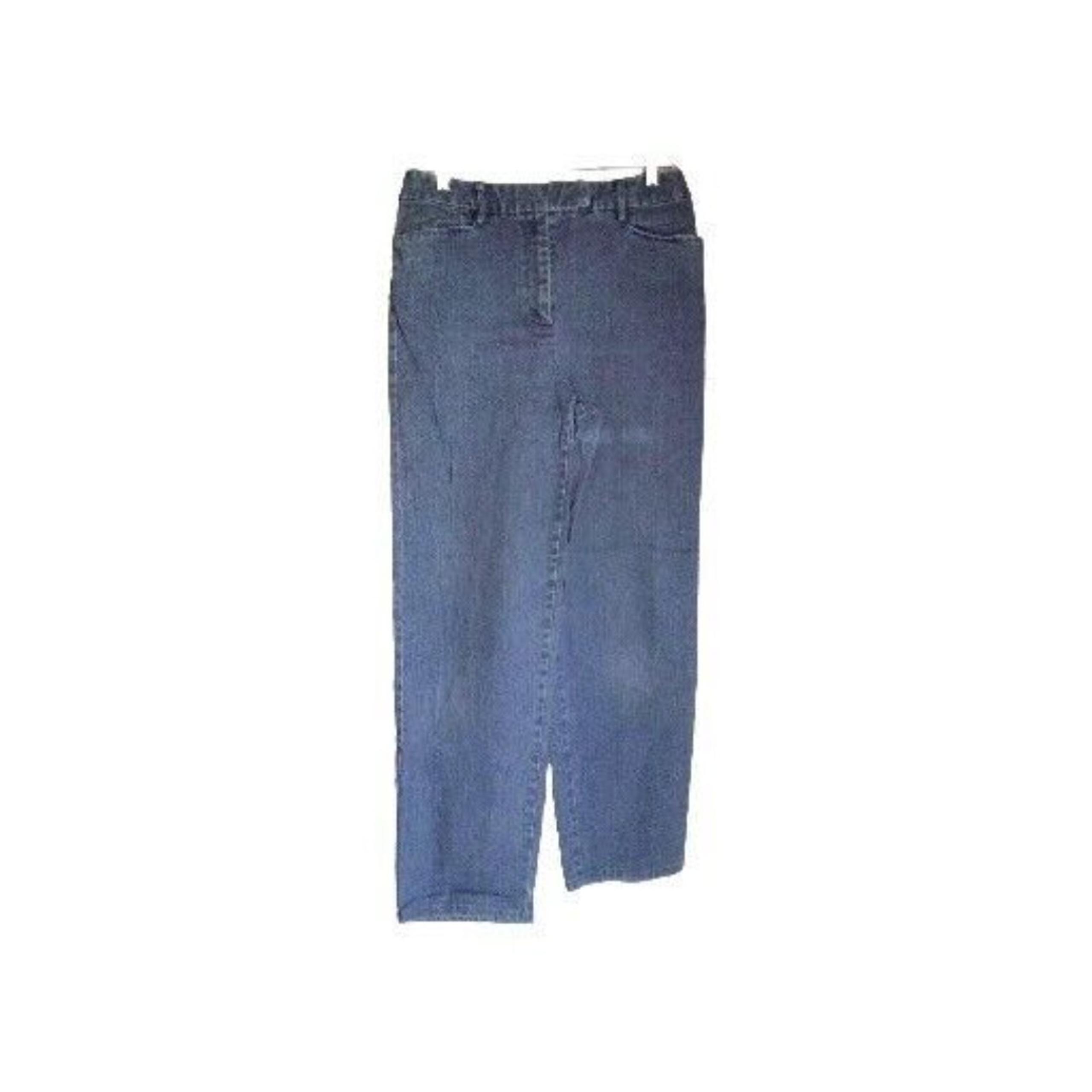 Talbots High Waist Boot Cut Jeans Women's Med Wash Size 8