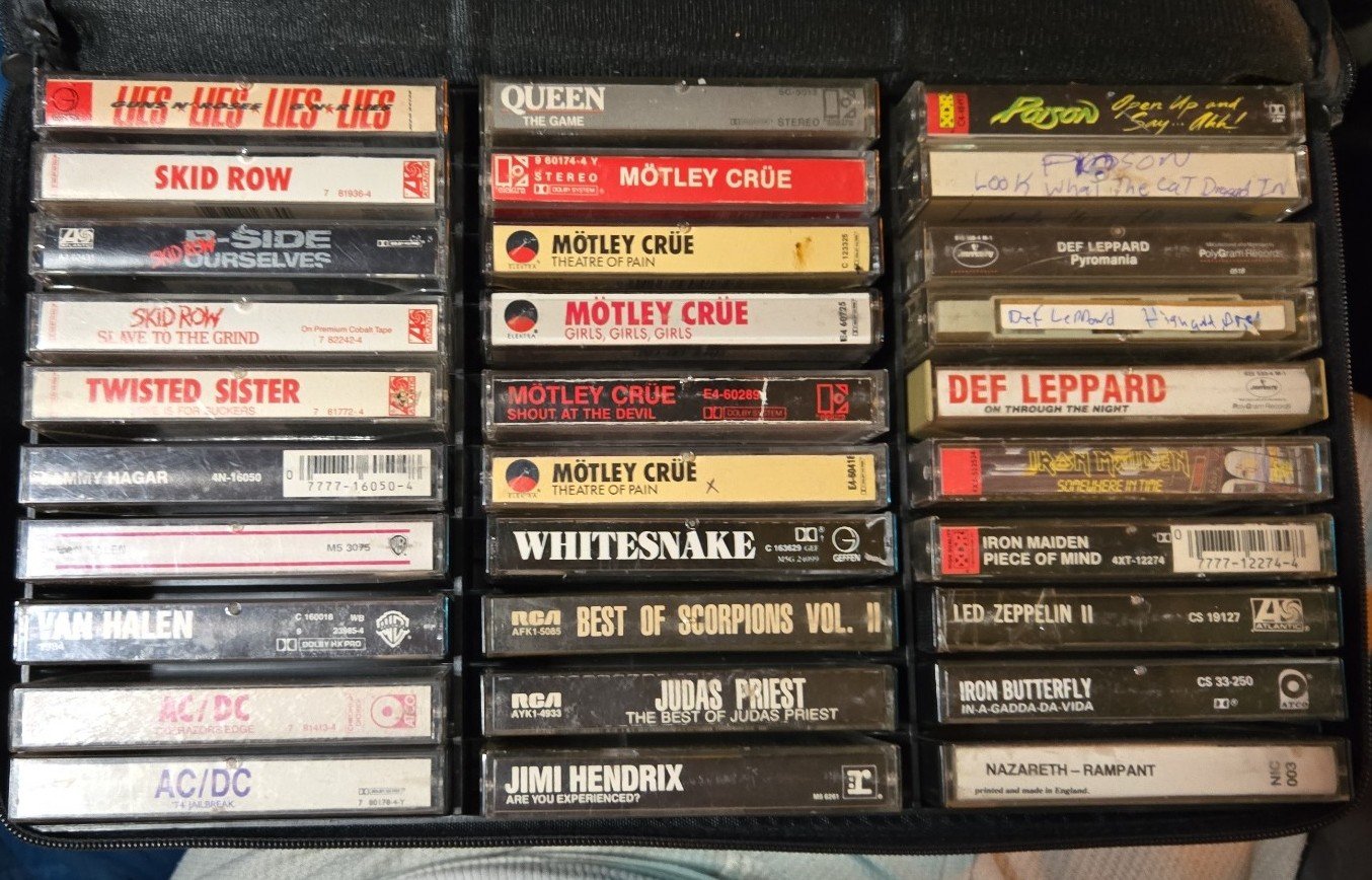 Lot of cassettes ,you can buy only 1 if you like or buy more that's up to you